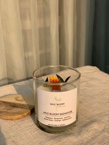 Nến thơm Wild Bloom Signature - S - Màu trắng