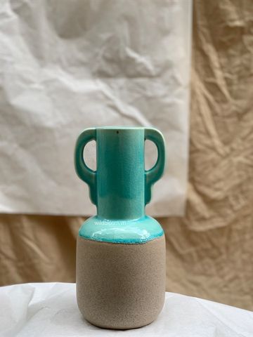 Bình có quai phối 2 màu 046