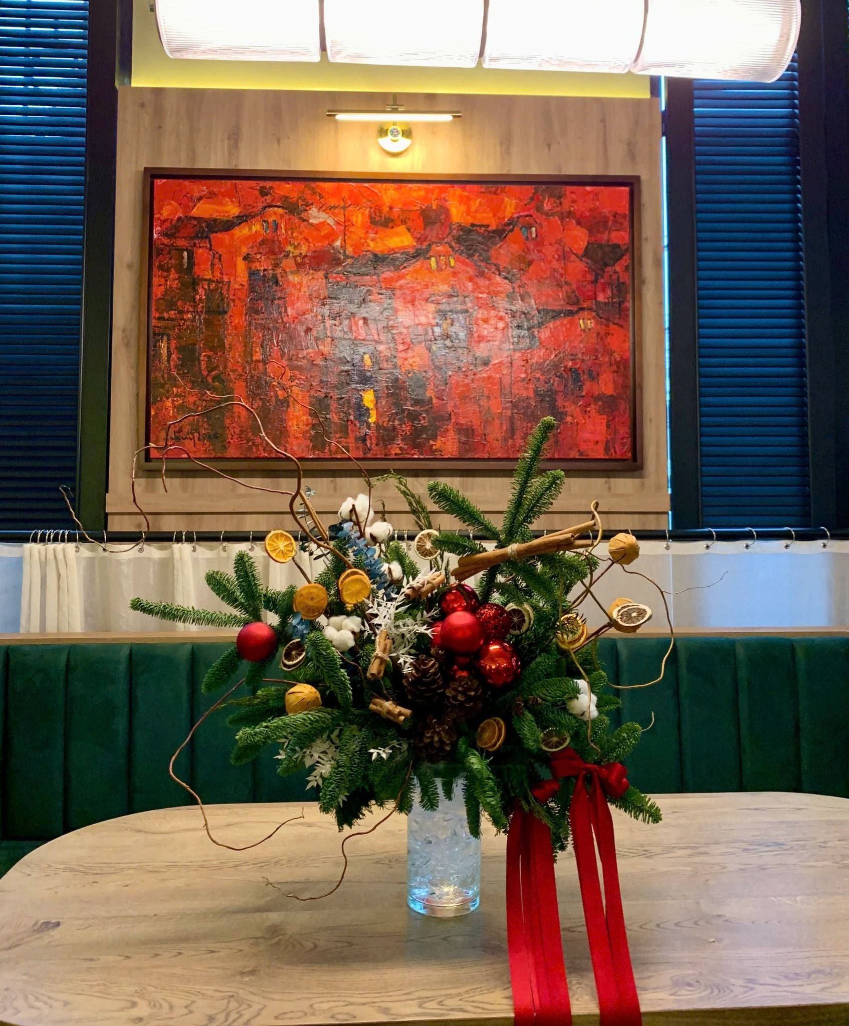 Bình hoa Xmas M130640L