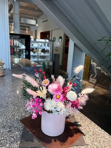 Bình hoa Mini tone hồng