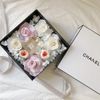 Hộp hoa hồng Chanel 01