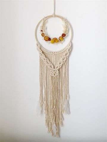 Vòng hoa Macrame 01