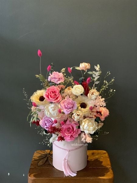 Hộp hoa hồng M120187M