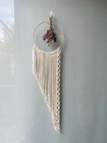 Vòng hoa Macrame M17064L