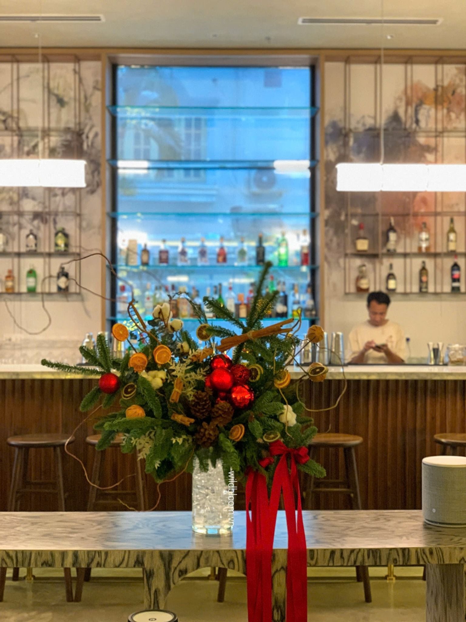 Bình hoa Xmas M130640L