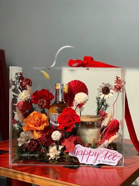 Hộp quà đựng rượu M120219M