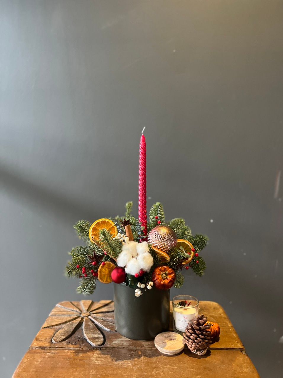 Bình hoa Xmas centerpiece M131055S