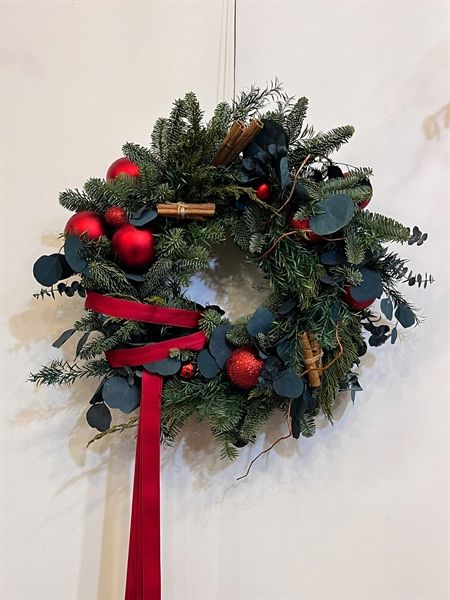 Vòng hoa khô Xmas 50cm M17108M