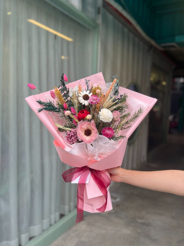 Bó hoa khô quà tặng M110163M