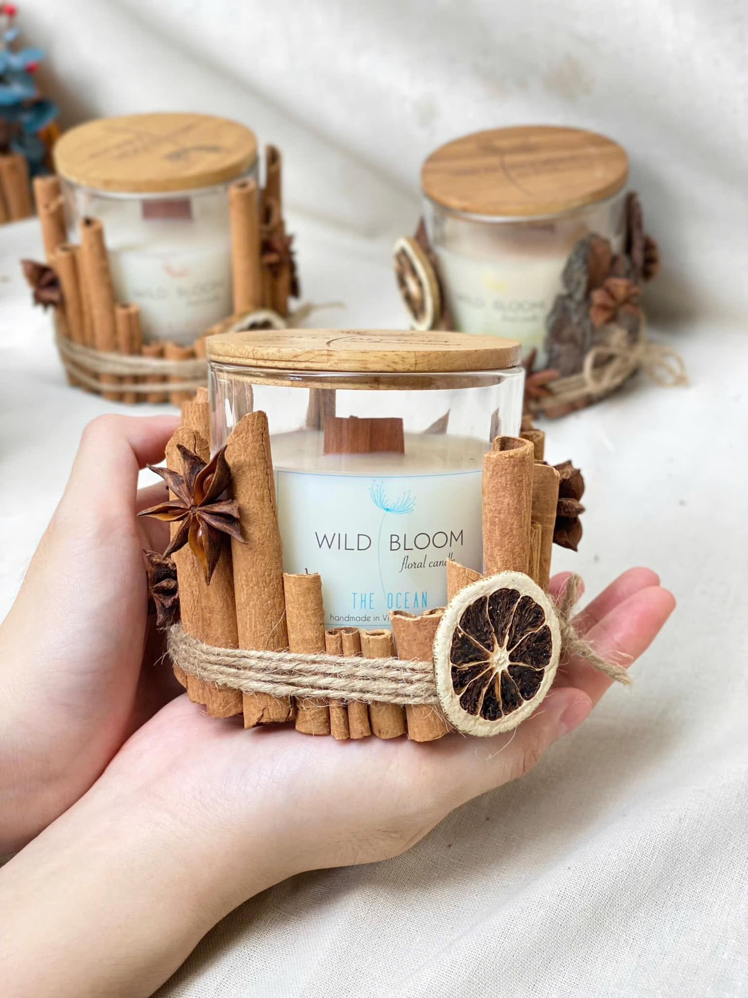 Nến decor THE OCEAN - size M