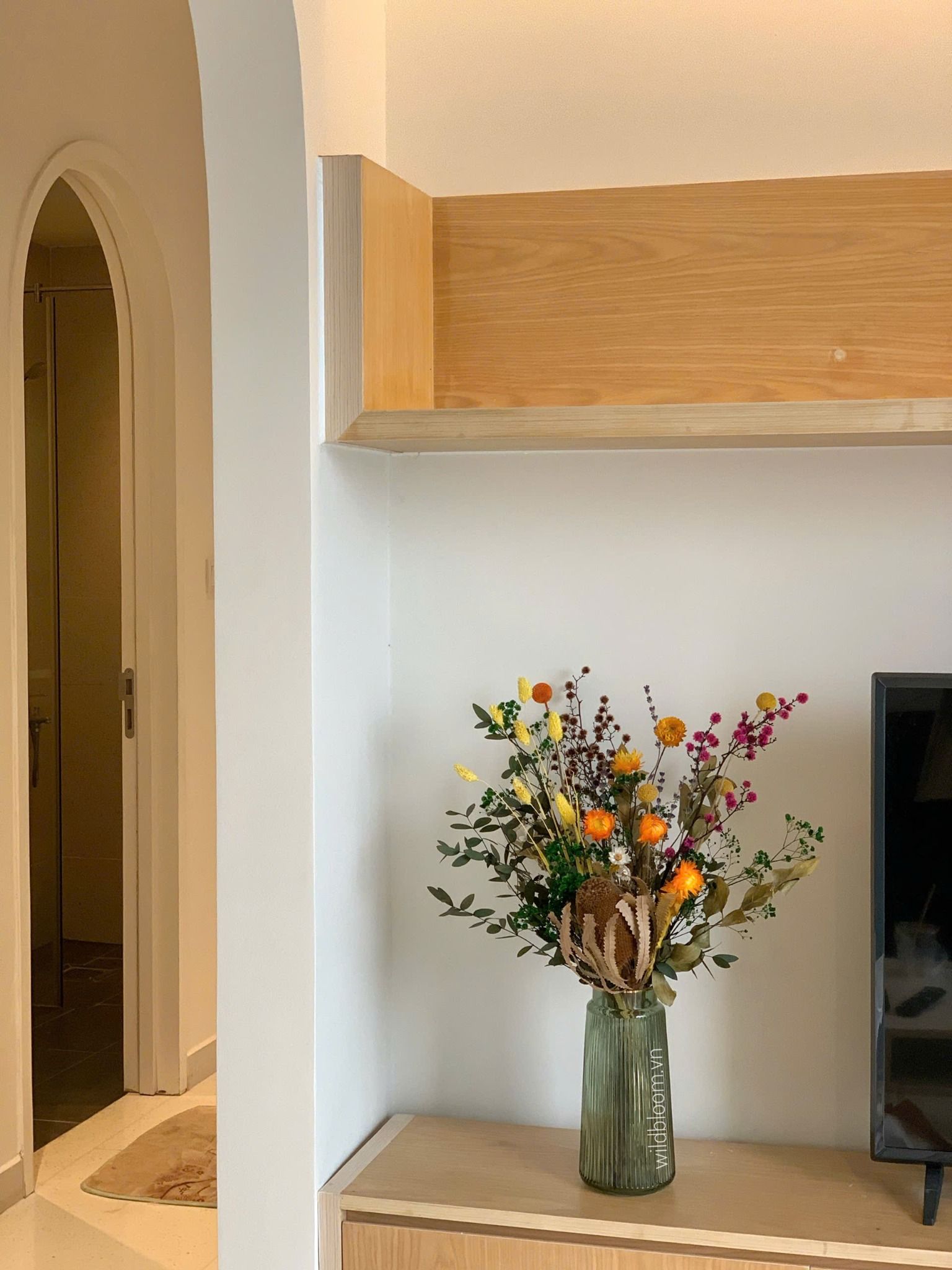 Bình hoa khô nội thất M130657M