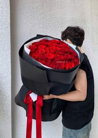 Bó hoa hồng đỏ vĩnh cửu 99 bông