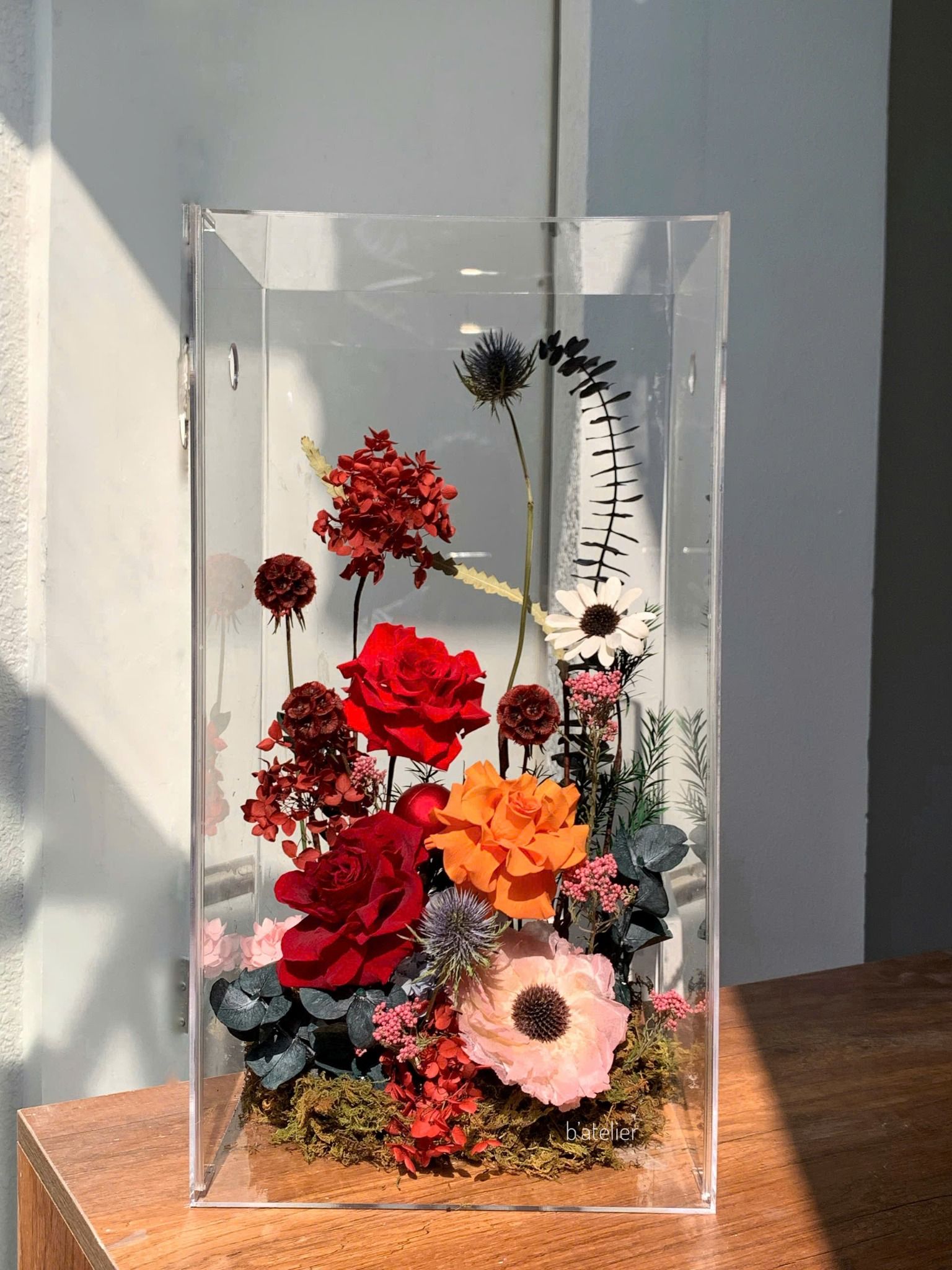 Hộp hoa vĩnh cửu M120223M