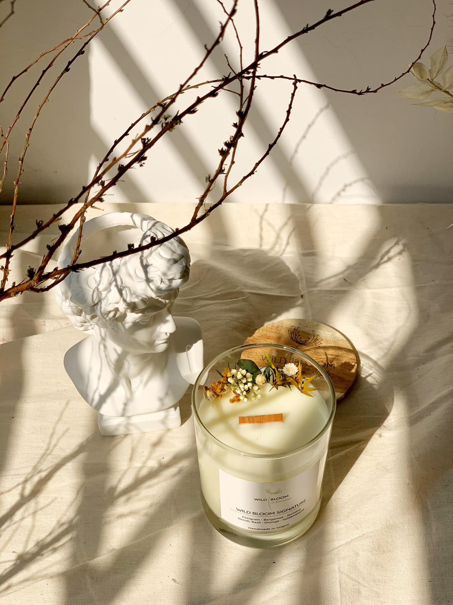 Nến hoa Wildbloom Signature size L