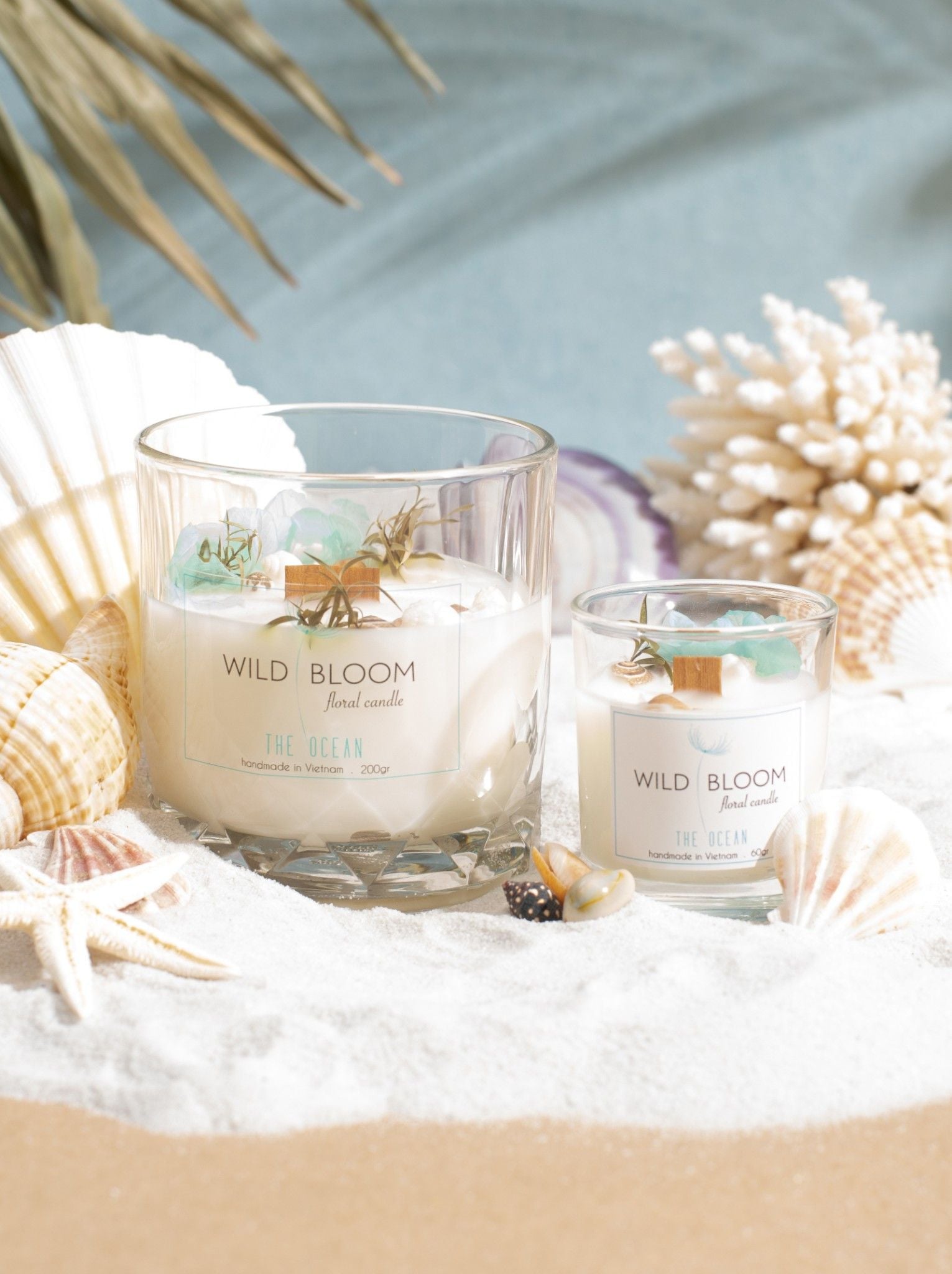 Nến thơm The Ocean - XS - Màu trắng