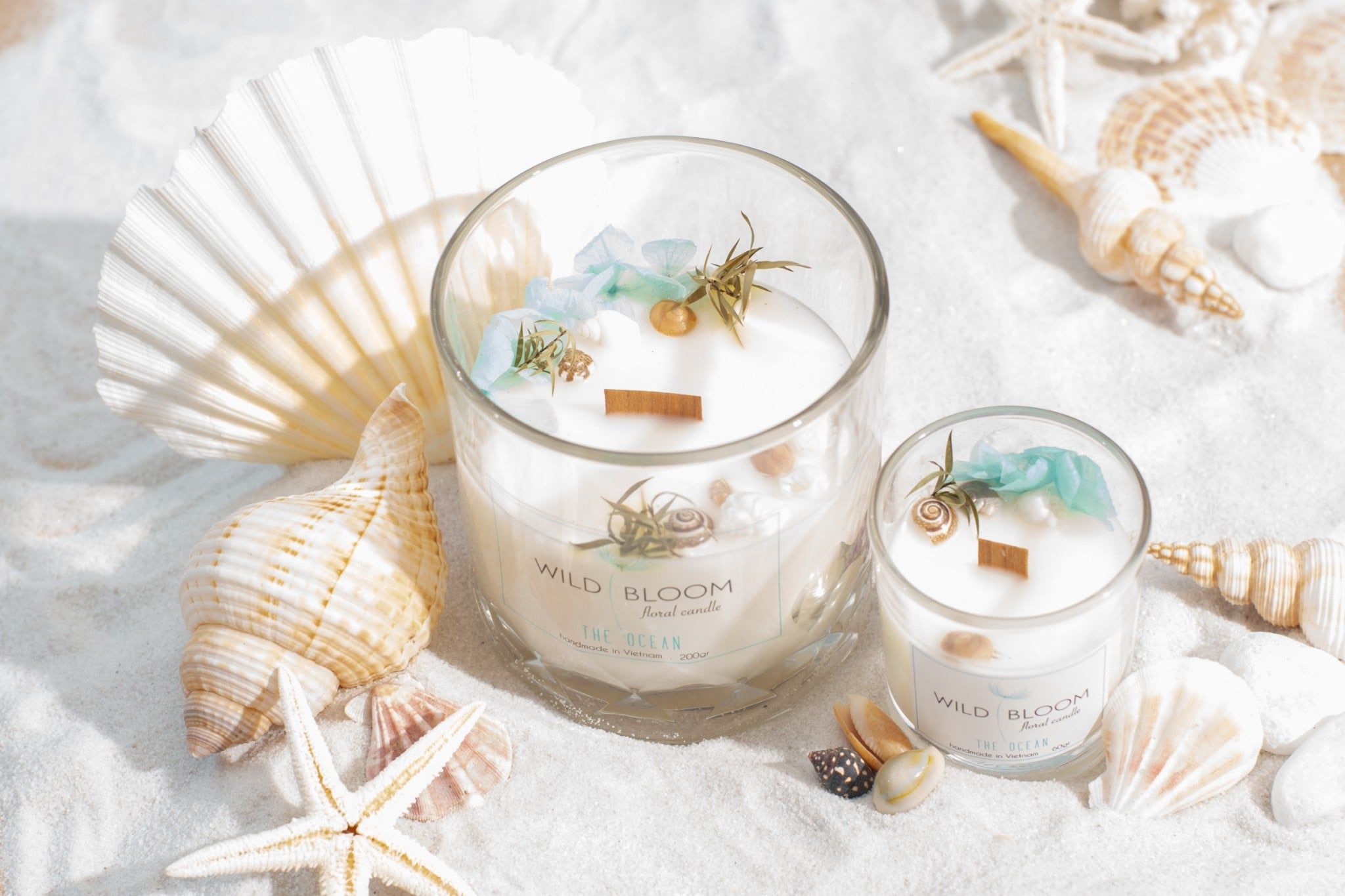 Nến thơm The Ocean - XS - Màu trắng