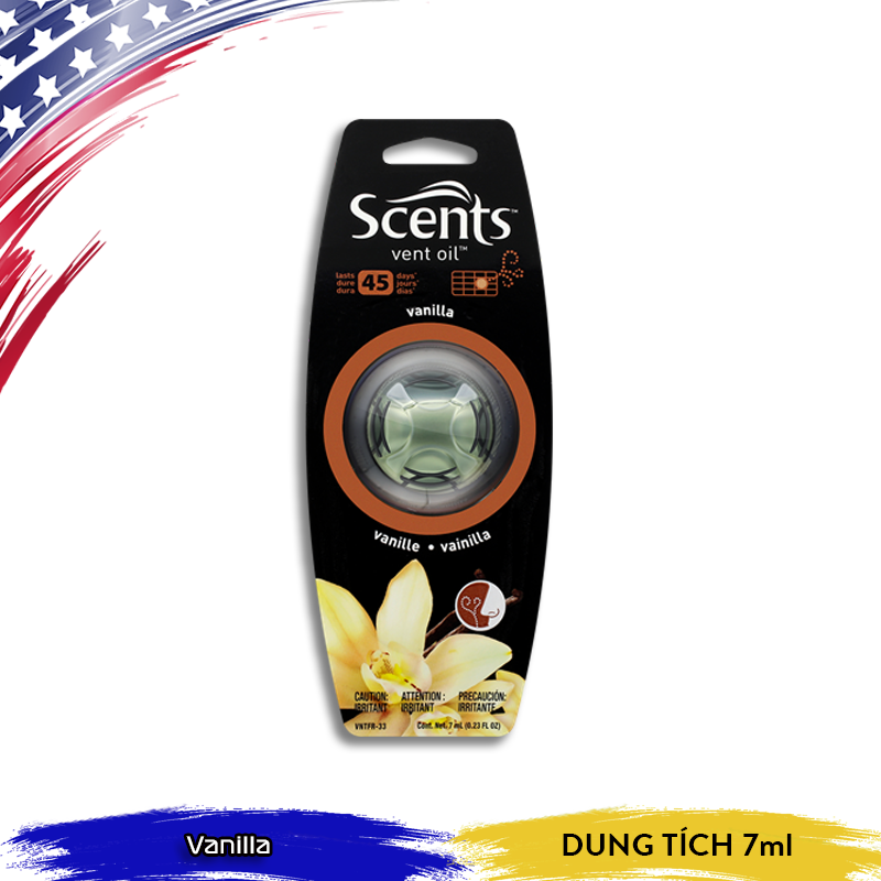  Gài cửa gió Scents Vent Oil - Vanilla/VNTFR-33 