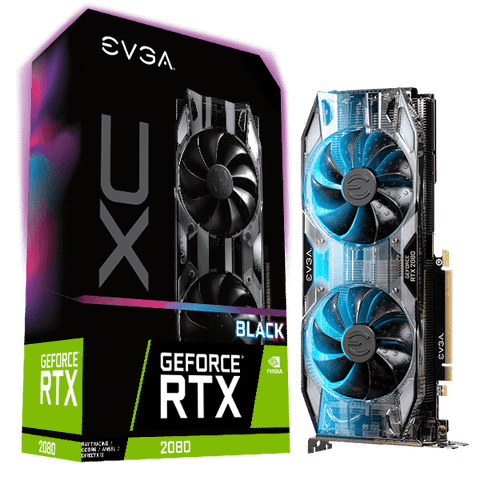 VGA EVGA GeForce RTX 2080 XC BLACK EDITION GAMING 8GB