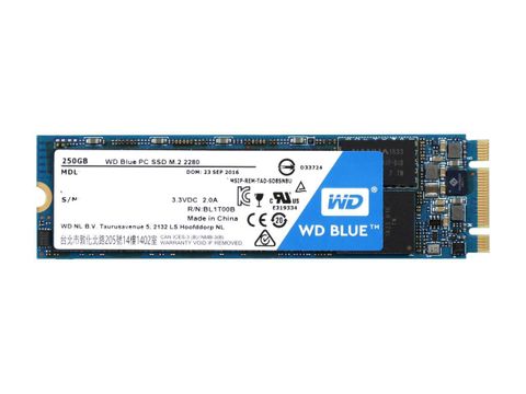 SSD WD BLUE 250GB M.2 2280