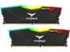 RAM TEAM T-FORCE DELTA RGB 16GB (2 X 8GB) BUS 3000 CL16 (BLACK)