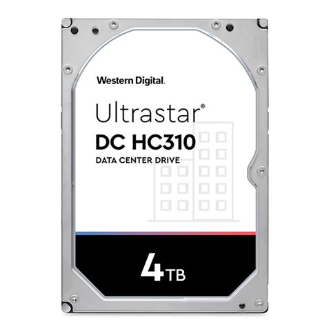 WD Ultrastar HC310 4TB 3.5 inch SATA Ultra 512N SE 7K6 256MB