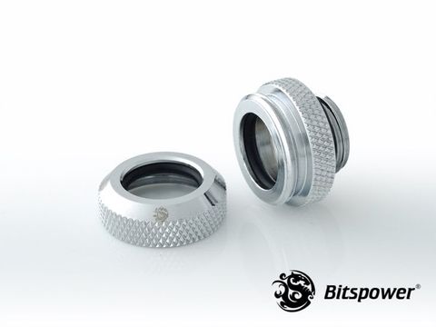 Bitspower G1/4'' Silver Shining Enhance Multi-Link For OD 12MM