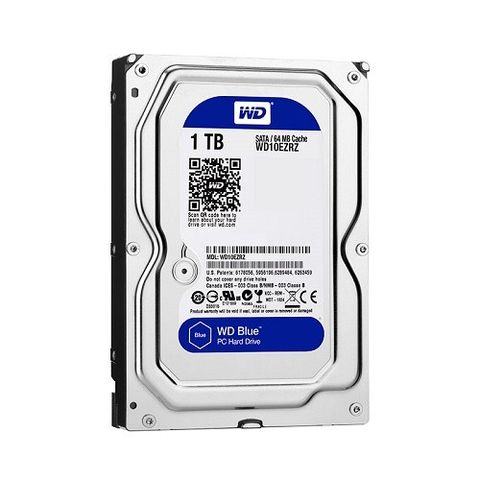 HDD WD BLUE 1TB 7200RPM 64MB 3.5'' SATA 6GB/S