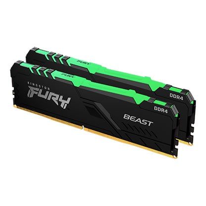 Kingston FURY Beast RGB 32GB (2x16GB) DDR4 3200MHz