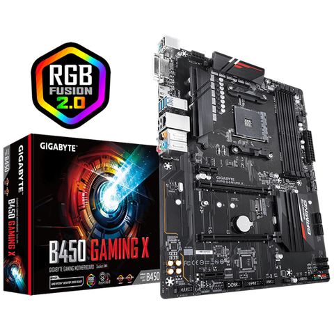 Gigabyte b450 gaming x не работает видеокарта