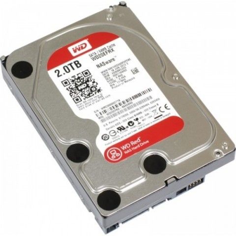 HDD WD RED 2TB 7200RPM 64MB 3.5'' SATA 6GB/S