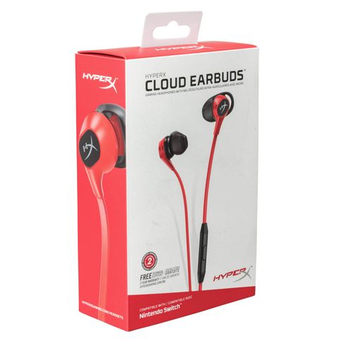 Tai nghe KINGSTON HYPERX CLOUD EARBUDS HX-HSCEB-RD