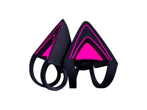 KITTY EARS FOR RAZER KRAKEN - NEON PURPLE