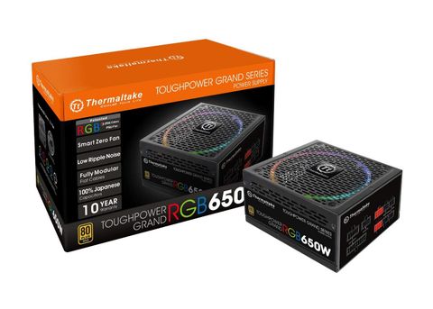 Nguồn THERMALTAKE TOUGHPOWER GRAND 650W RGB - GOLD