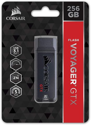 CORSAIR USB 3.1 VOYAGER GTX 256GB - UP TO 470/470MB - PRO SERIES