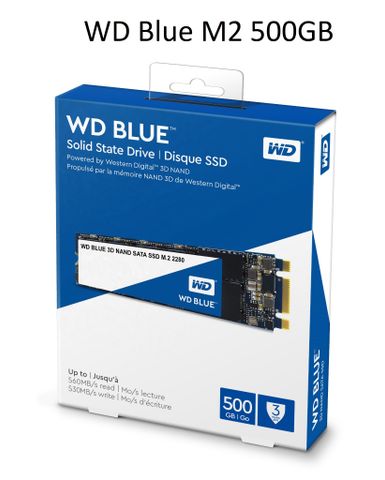 SSD WD BLUE 500GB M.2 2280