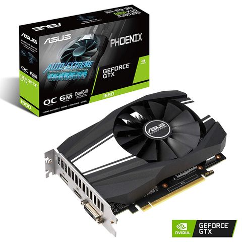 VGA ASUS PHOENIX GEFORCE® GTX 1660 OC EDITION 6GB GDDR5