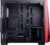 Case CORSAIR SPEC-04 TEMPERED GLASS BLACK / RED