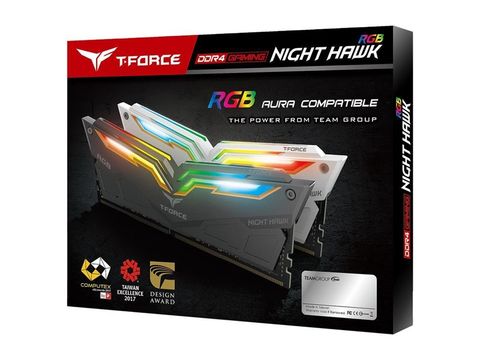 RAM T-FORCE NIGHT HAWK RGB 16GB (2 X 8GB) DDR4 3000