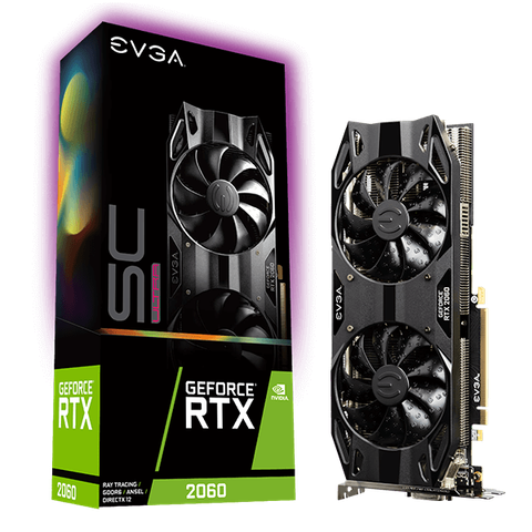 VGA EVGA GeForce RTX 2060 SC ULTRA GAMING 6GB