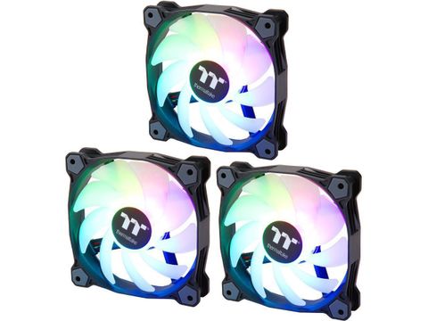 THERMALTAKE PURE 12 ARGB SYNC RADIATOR FAN TT PREMIUM EDITION (3-FAN PACK)