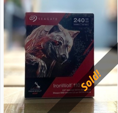 Đấu giá: SSD Seagate 240GB NAS