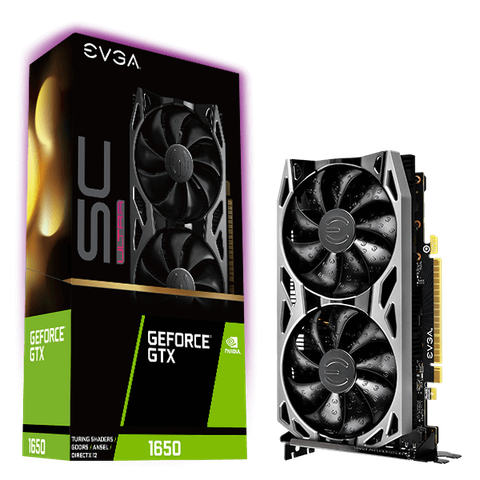 VGA EVGA GeForce GTX 1650 SC ULTRA GAMING