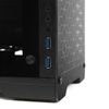 Case METALLIC GEAR NEO G MINI ITX BLACK TEMPERED GLASS - FULL ALUMINIUM CASE