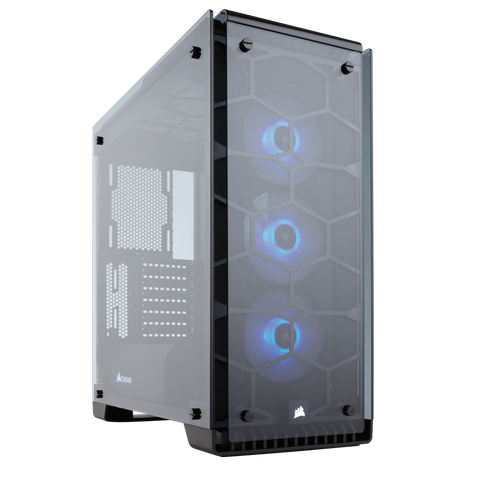 Case CORSAIR CRYSTAL SERIES 570X BLACK RGB -TEMPERED GLASS