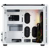 Case CORSAIR CRYSTAL SERIES 280X RGB TEMPERED GLASS MICRO ATX CASE — WHITE