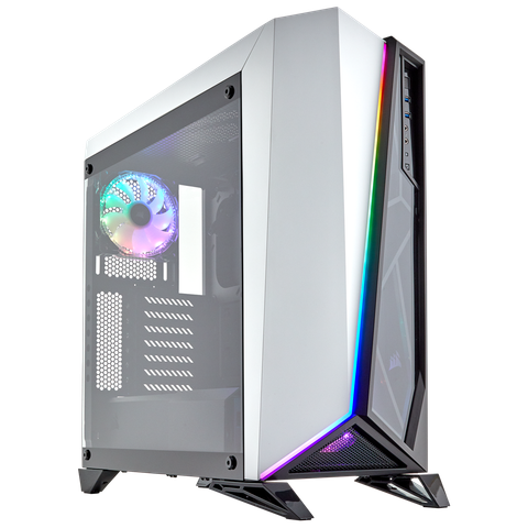 Case CORSAIR CARBIDE SERIES SPEC-OMEGA RGB WHITE