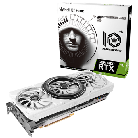 VGA GALAX GeForce RTX 2080Ti HOF 10th Anniversary Edition