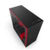 Case NZXT H700I MATTE BLACK/RED