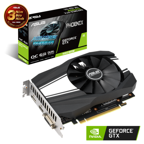 VGA ASUS PHOENIX GTX 1660 SUPER O6G