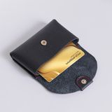  Ví Card N10 De33-Chỉ đỏ - Poppy Đỏ 